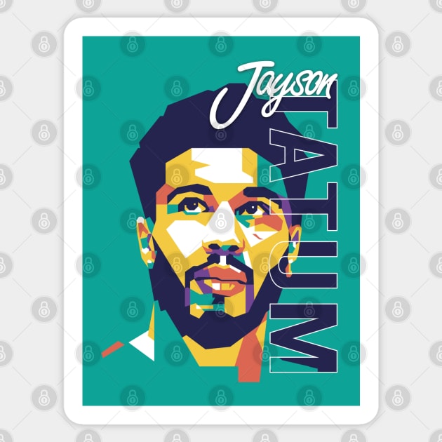 Jayson Tatum The Taco Jay Sticker by pentaShop